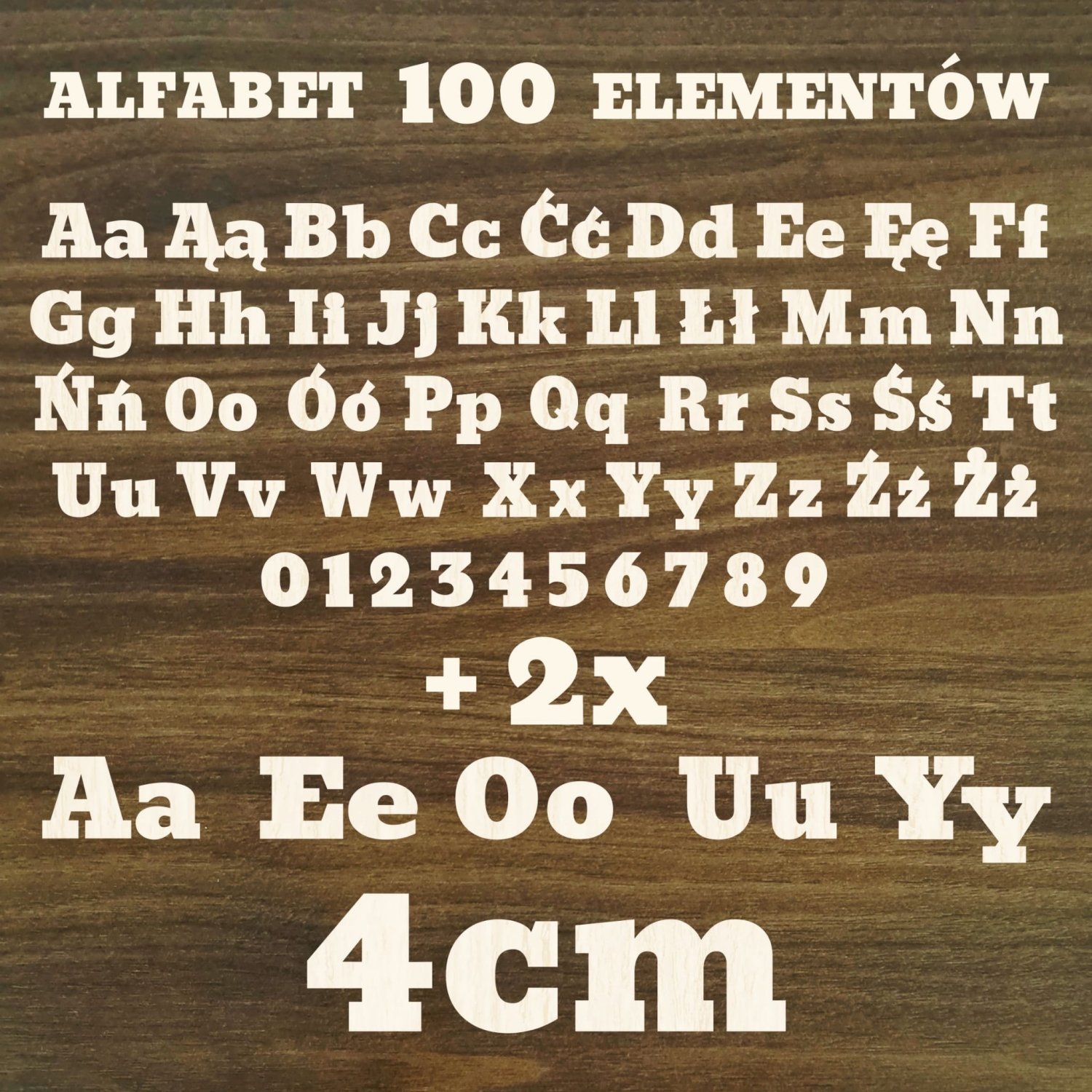 Alfabet drewniany literki ZESTAW 100 elementów 4cm.jpg