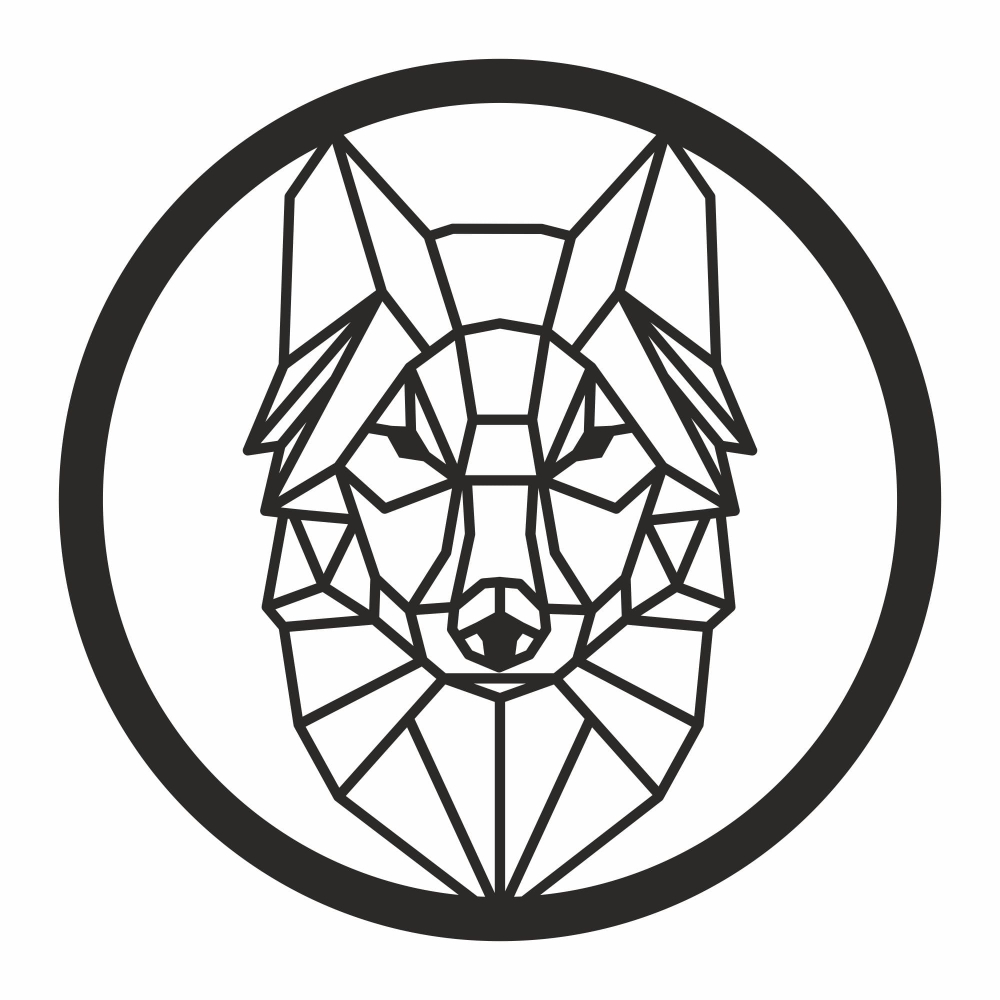 Makrama łapacz snów baza koło geometryczny czarny wilk v2 30cm.jpg