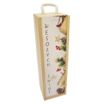 Skrzynka na wino Boże Narodzenie Prezent wzór 3