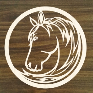 Baza do makramy Łapacz snów Koń 30cm