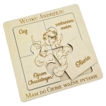 Prośba zapytanie Czy zostaniesz moim Chrzestnym PUZZLE