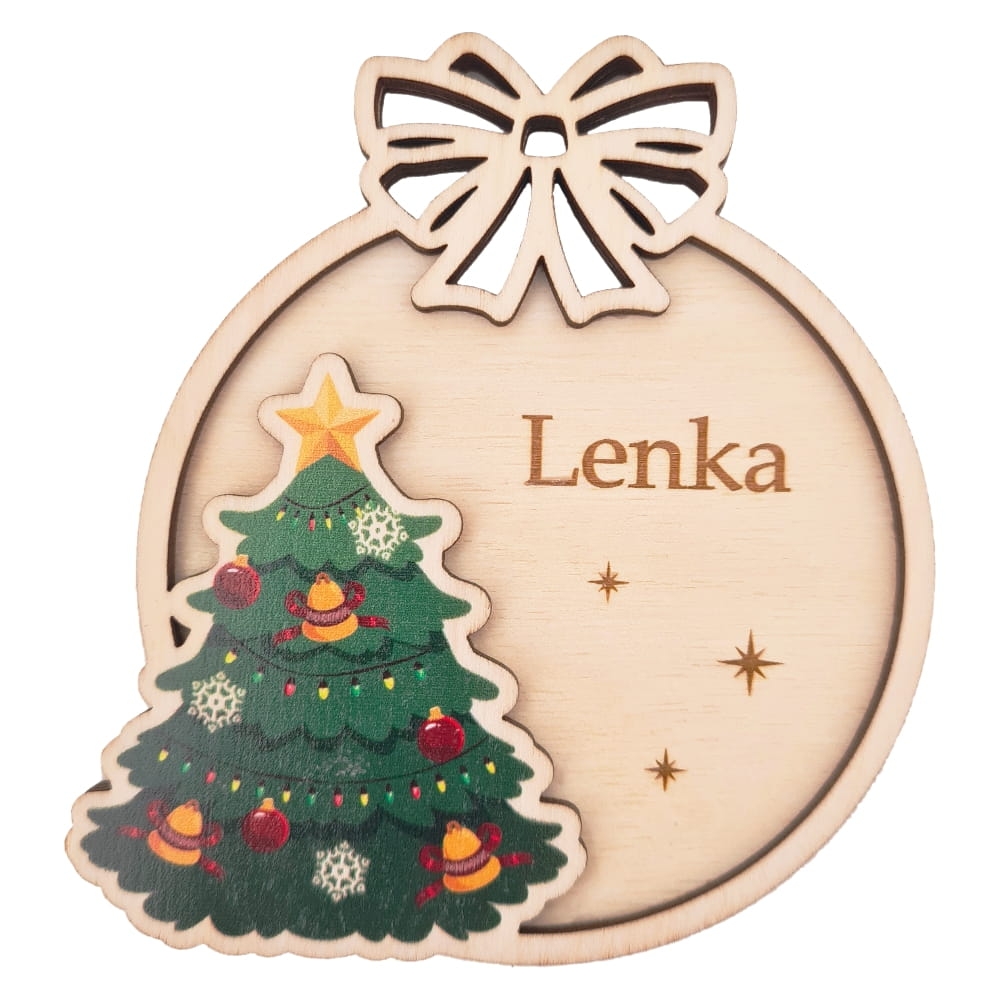 drewniana bombka z imieniem choinka kolor.jpg