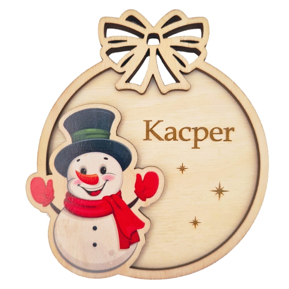 drewniana bombka z imieniem bałwan.jpg