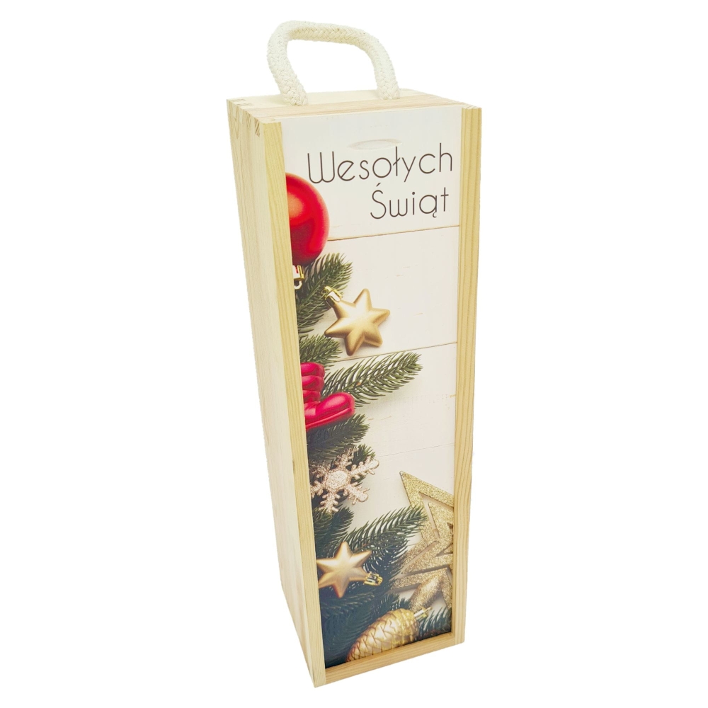 Skrzynka na wino alkohol Boże Narodzenie Prezent 5.5.jpg