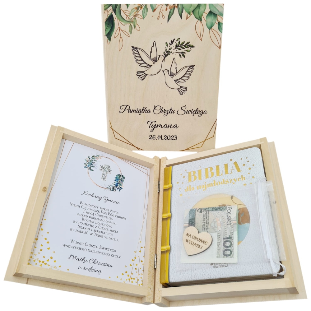 Pamiątka Chrztu Świętego Prezent na Chrzest Święty Biblia 6 wzorów.jpg