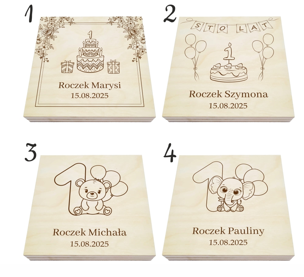 Prezent na roczek grawerowana pamiątka pudełko na pieniądze ze zdjęciem 1-4NEW.jpg