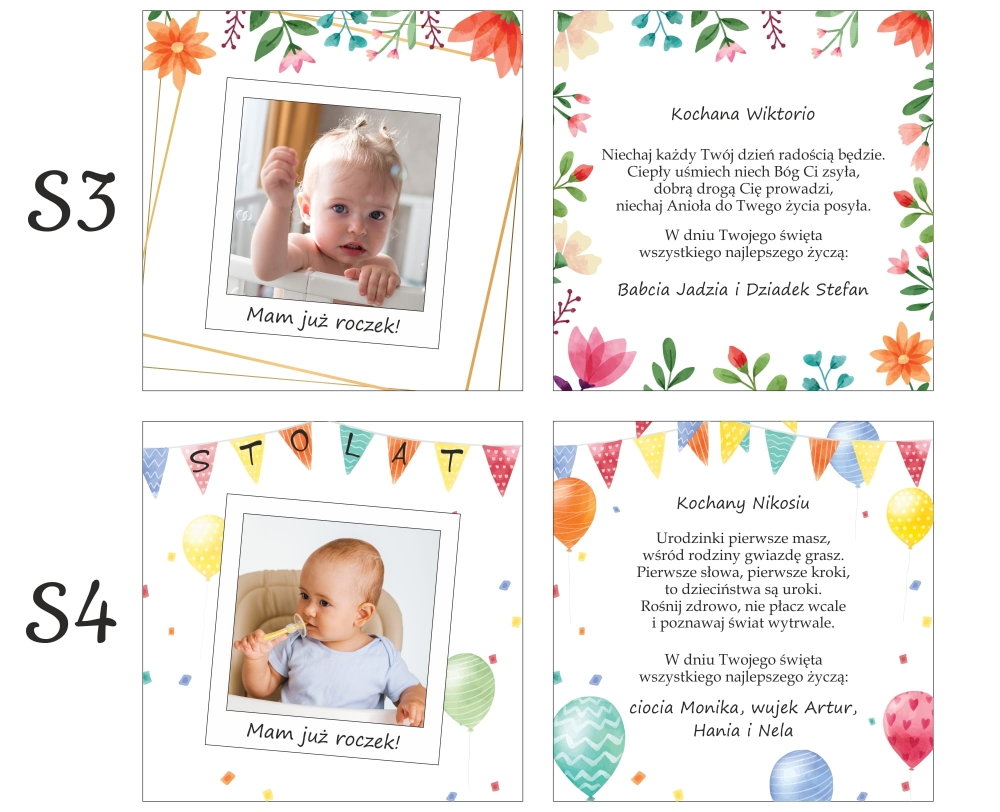 Prezent na roczek pamiątka pudełko na banknoty ze zdjęciem S3iS4.jpg