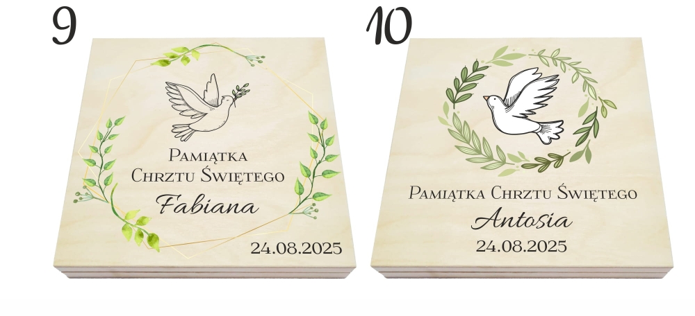 Pamiątka Chrztu Świętego pudełko na pieniądze dla chłopca i dziewczynki 9-10.jpg