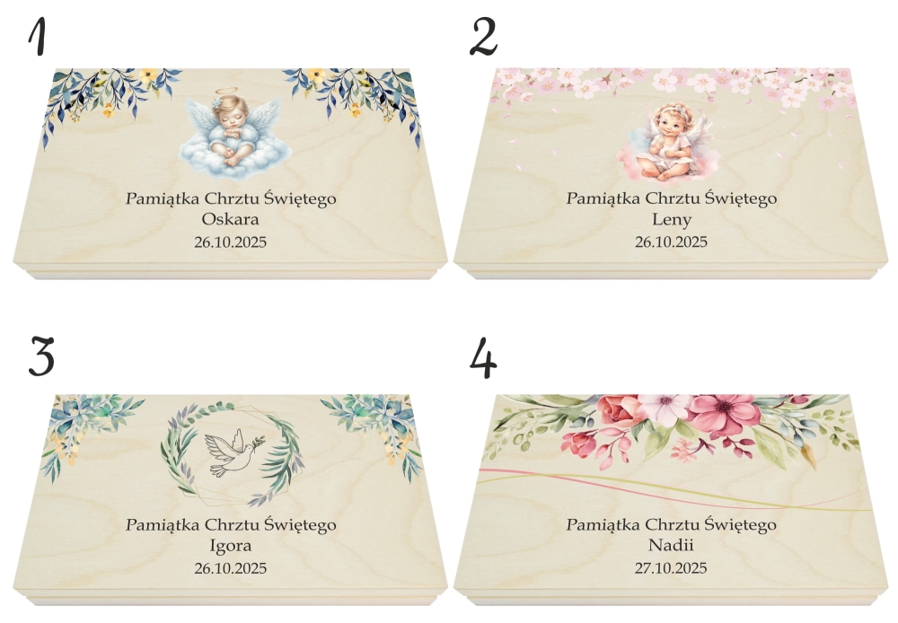 Pamiątka Chrztu prezent pudełko na pieniądze personalizacja grawer nadruk.jpg