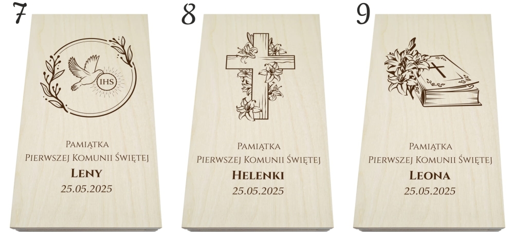 Prezent na komunię na pieniadze drewniane pudełko.jpg