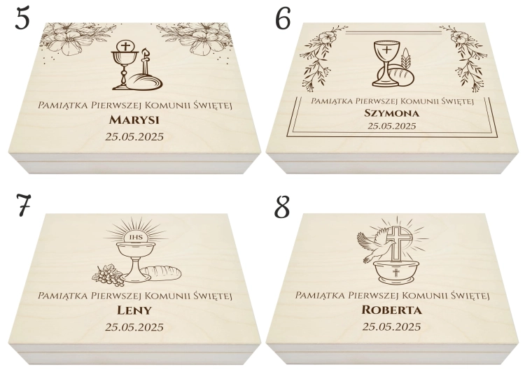 Pamiątka Komunijna zestaw dziesiątka różańca dla chłopca dziewczynki.jpg