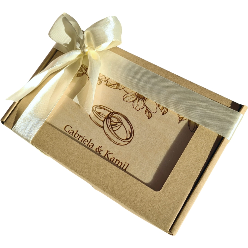 Zapakuj na Prezent pudełko ślubne na pieniądze banknoty grawer.jpg