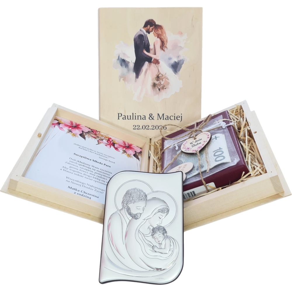 Zestaw ślubny dla młodej part pudełko z obrazkiem na pieniądze.jpg