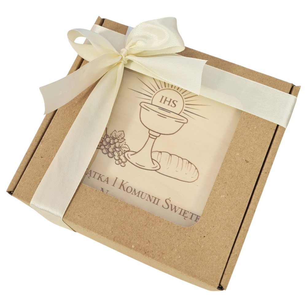 Zapakuj na Prezent Pamiątka Pierwszej Komunii Świętej pudełko na pieniądze.jpg