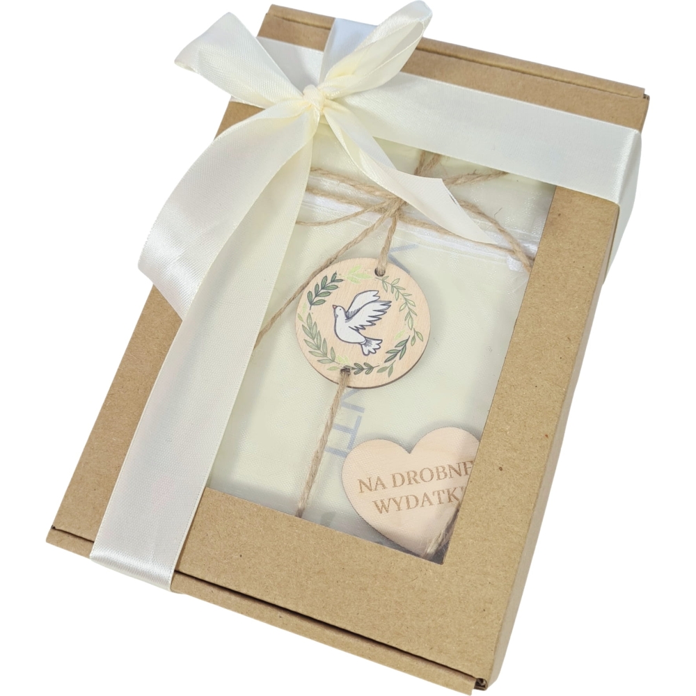 Zapakuj na Prezent srebrny obrazek na chrzest święty.jpg